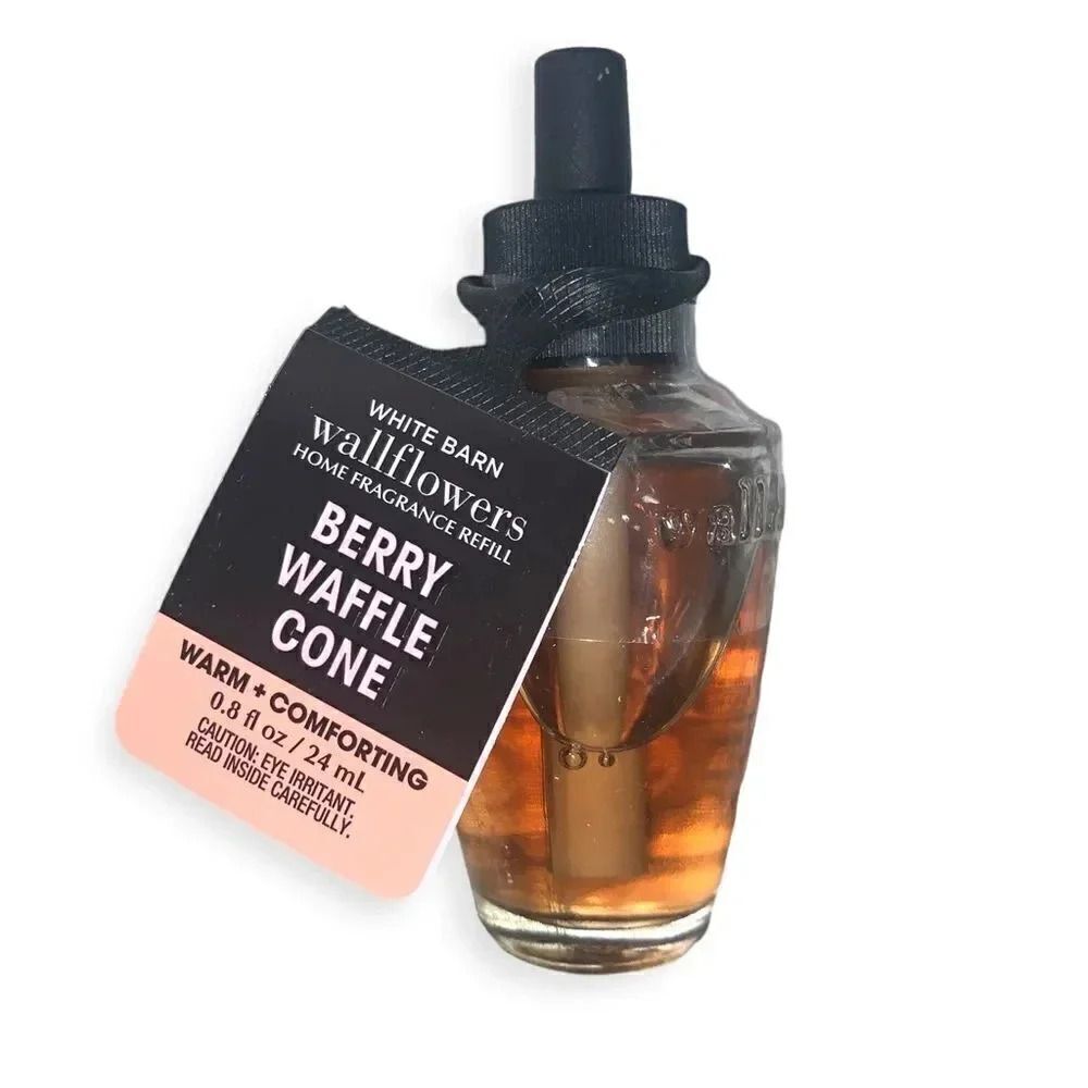 BATH & BODY WORKS WHITE BARN BERRY WAFFLE CONE WALLFLOWERS FRAGRANCE REFILL